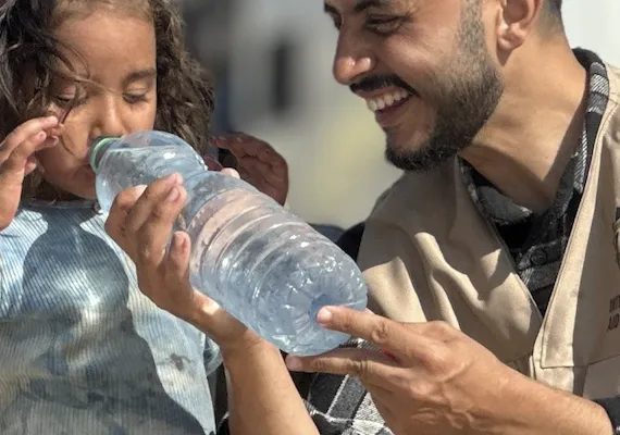 Give Water. Give Life. Bring Relief to Gaza.